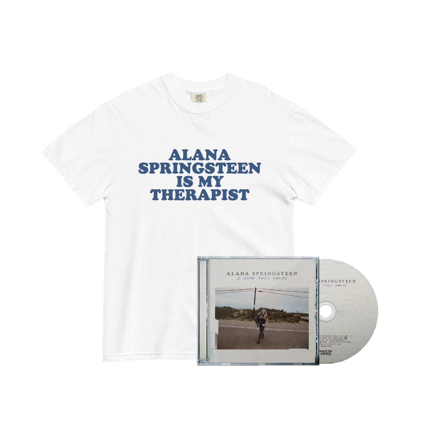 Alana Springsteen I HOPE THIS HELPS Signed CD Fan Pack
