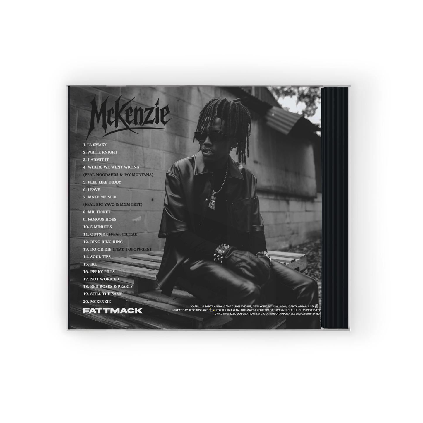 FattMack - McKenzie Signed CD