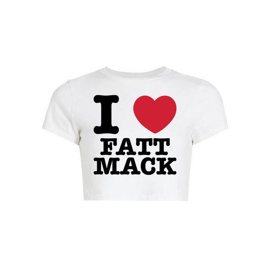 I Love FattMack Baby Tee